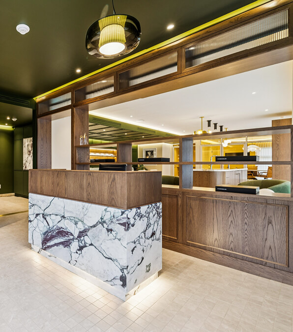 Local commercial M immobilier construit par Exo Construction