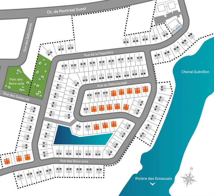Carte du Jardins du Littoral