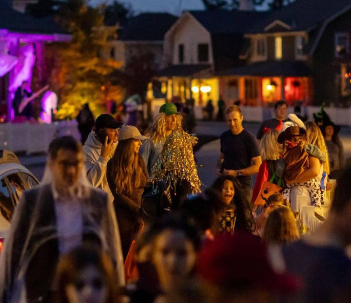 Ferme hendrick à l'halloween.
