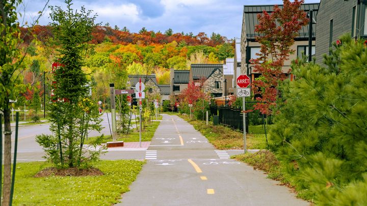 Quartier Meredith à Chelsea, Qc. Construit par Exo construction.