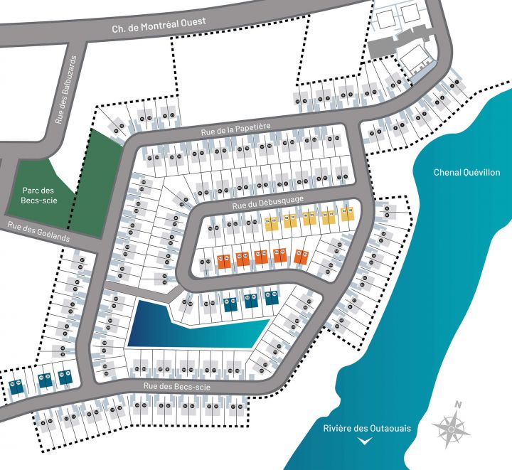 Carte du Jardins du Littoral