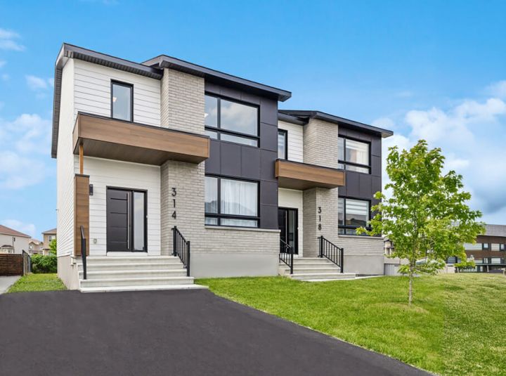 Maison jumelée aux Jardins du Littoral à Gatineau
