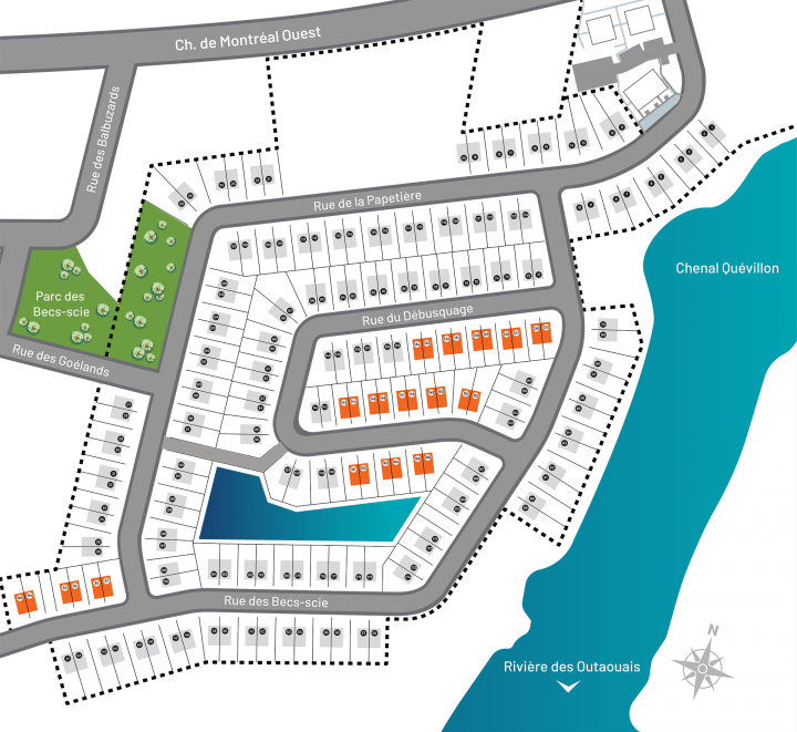 Carte du Jardins du Littoral